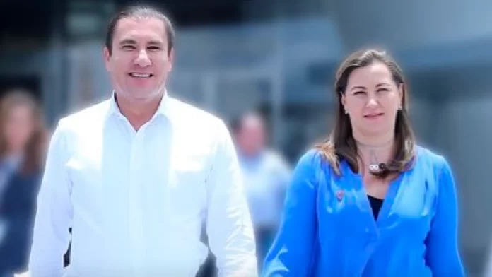 Martha Erika Alonso y Rafael Moreno